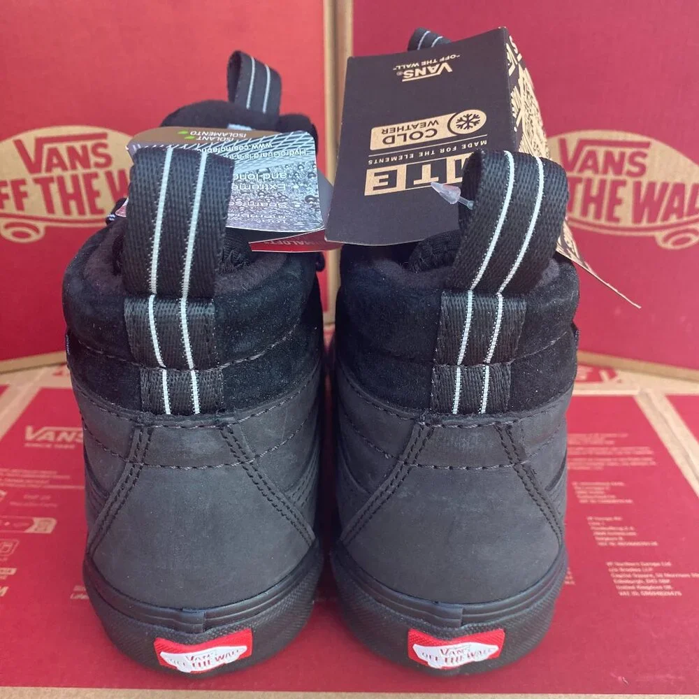 Vans Men's 7/Women's 8.5 Sk8-Hi DR MTE-2 Black Iguchi Blackout VN0009QMBLA